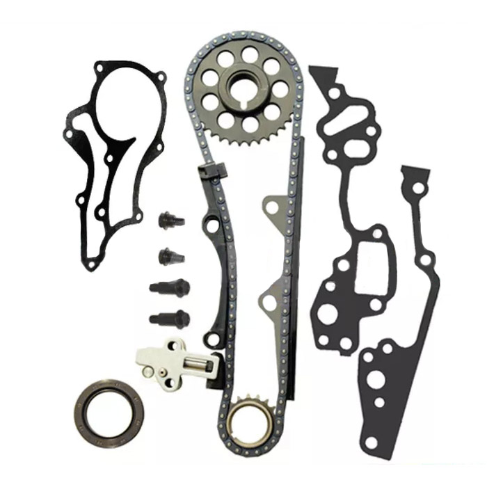 Fit 85-95 Toyota 22R 22RE Timing Chain Kit w STEEL GUIDE 2.4 ເຄື່ອງຈັກ 22REC